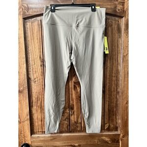 All In Motion Women's Everyday Soft Ultra High Rise Leggings Taupe Brown XXL